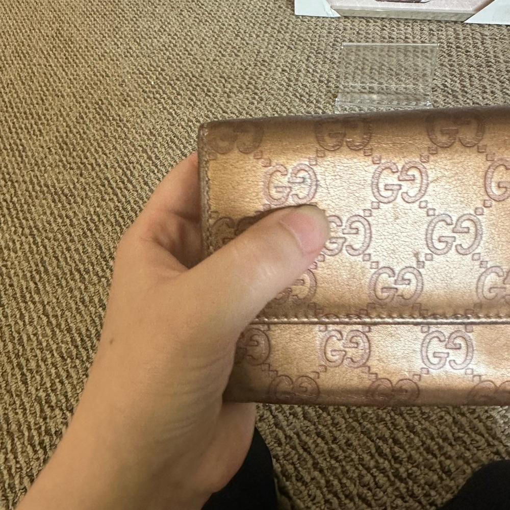 Gucci Ssima Heart Logo Long Wallet - Picture 7 of 12